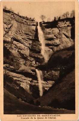 776980 Cascade Jura CPA Les Env de St-CLAUDE 