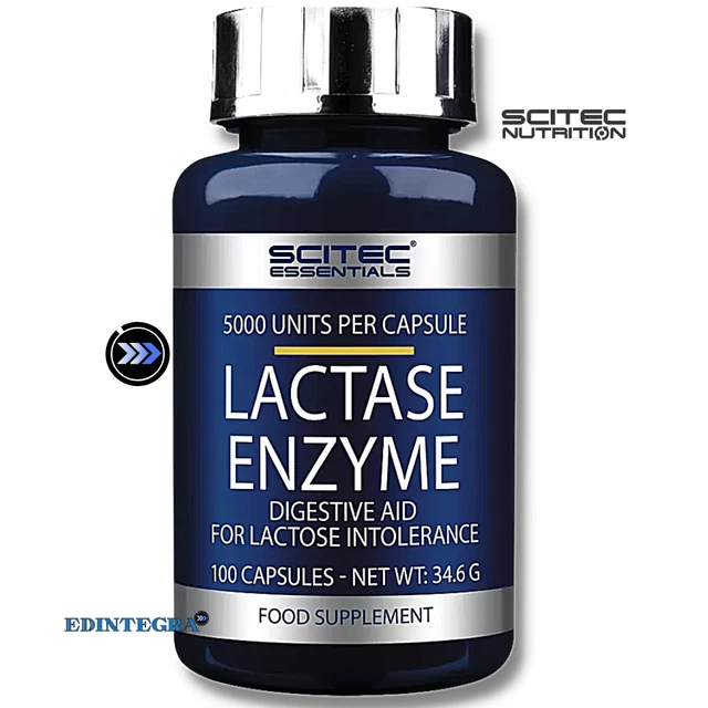 SCITEC NUTRITION LACTASE ENZYME 100 cps Enzimi Digestivi x Intolleranza