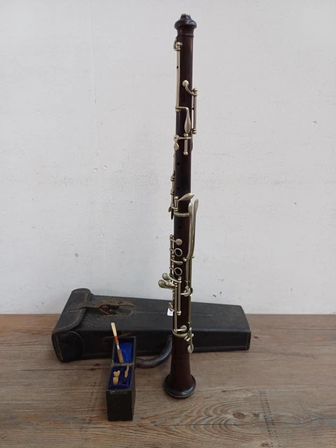 ANTIQUE LAUBE OBOE BREVETE PARIS Free shipping ANTIQUE LAUBE OBOE BREVETE PARIS Free shipping