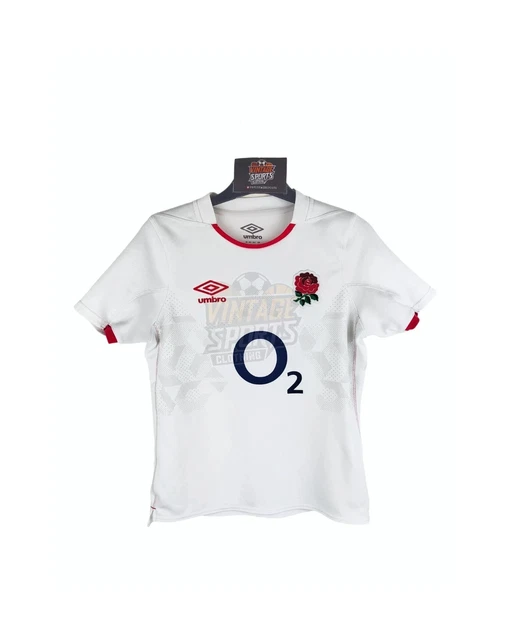 Maillot Rugby Angleterre jersey Canterbury England Mitsubishi Motors shirt - XL