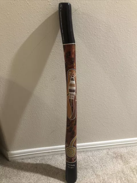 Vintage Authentic Aboriginal Australian Didgeridoo Music Instrument KARL HARDY