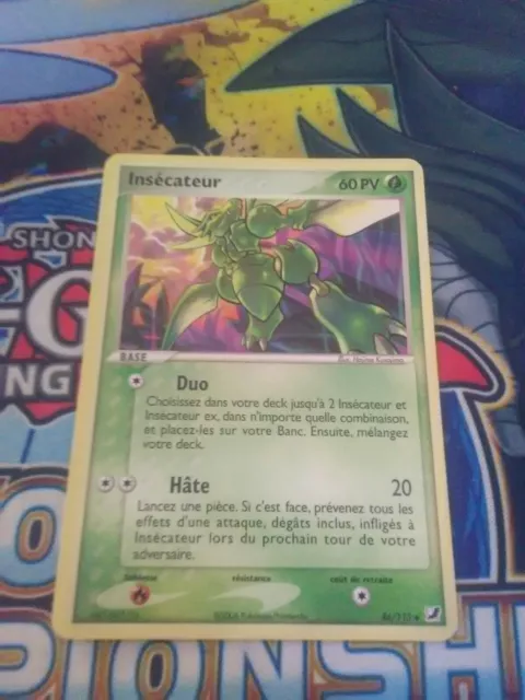 2006 60PV 46/115 Insecter French Pokémon Card Ex Hidden Forces