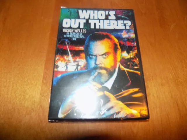 WHO'S OUT THERE? Orson Welles Extraterrestial Life UFO UFOs Space DVD SEALED NEW