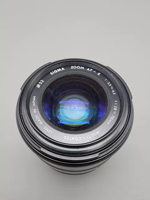 Sigma UC Zoom 28-70mm 1:3.5-4.5 Multi-Coated Lens for Nikon Mount