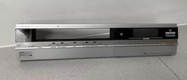 Ferguson Videostar Portable VHS 3V35 Spare Front Panel Fully Working