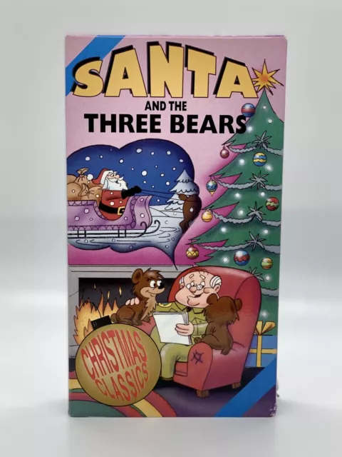 VINTAGE SANTA AND The Three Bears (VHS, 1980s) Christmas Classic - rare ...