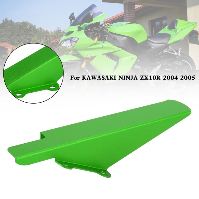 Sprocket Chain Guard Cover For KAWASAKI NINJA ZX-10R ZX10R 2004 2005 Green O5