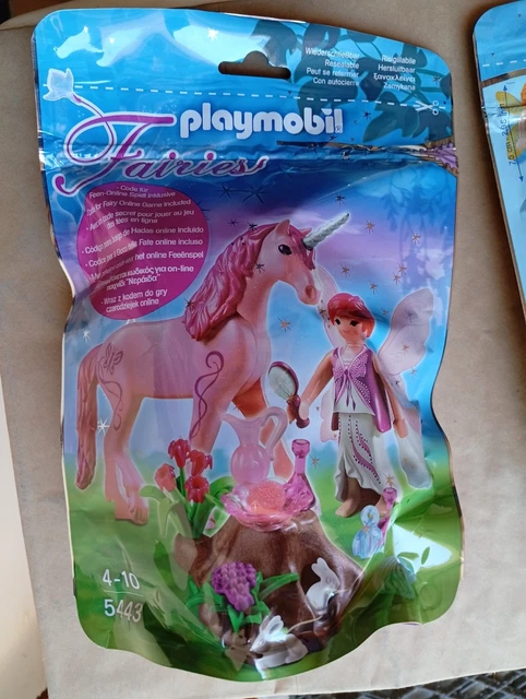 Playmobil 5450 Fairies Fée Aquarella avec licornes