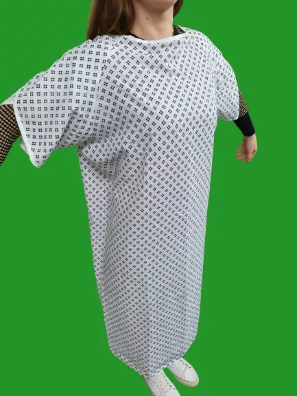 HOSPITAL GOWNS Patient Dignity Gown PPE *PICK YOUR PACK SIZE* 3