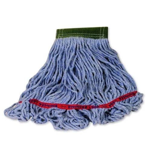 Rubbermaid FGC15206BL00 Swinger Loop Wet Mop Heads, Blue, Medium, Carton of 6