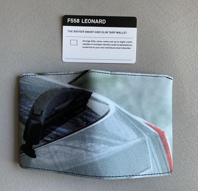 Freitag FREITAG WALLET REF NEW & UNUSED F558 “LEONARD” AMAZING TARP TOP RARE! 