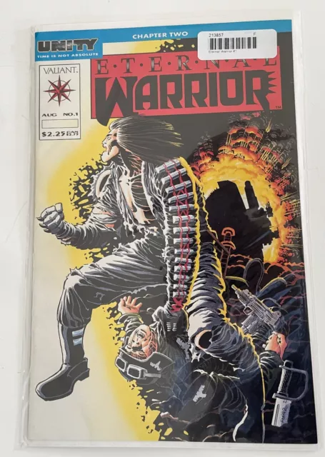 Valiant Comics Eternal Warrior  Chapter 2   1992  Aug  #1  No. 1   New Condition