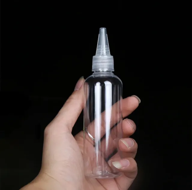 10-Pack 100ml Empty Squeezable Dropper Bottles-Tamper Evident,Eye Liquid Oilsafe