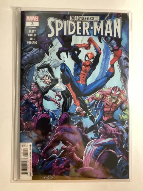 Spider-Man (2022 Marvel) #3A Nm/Mt 9.8 “Cgc Ready!” Cover Art By: Mark Bagley!!!