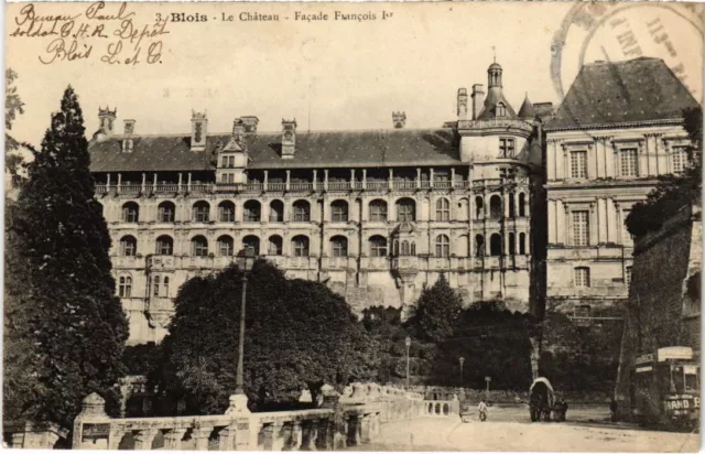 CPA Blois Le Chateau, Facade Francois Ier FRANCE (1287164)