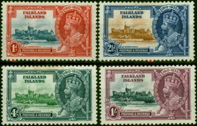 Falkland Islands 1935 Jubiläum Set Mit 4 SG139-142 Gute MM