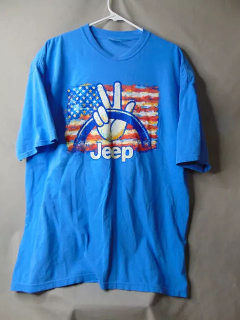 Jeep Peace Shirt Blue 2XL