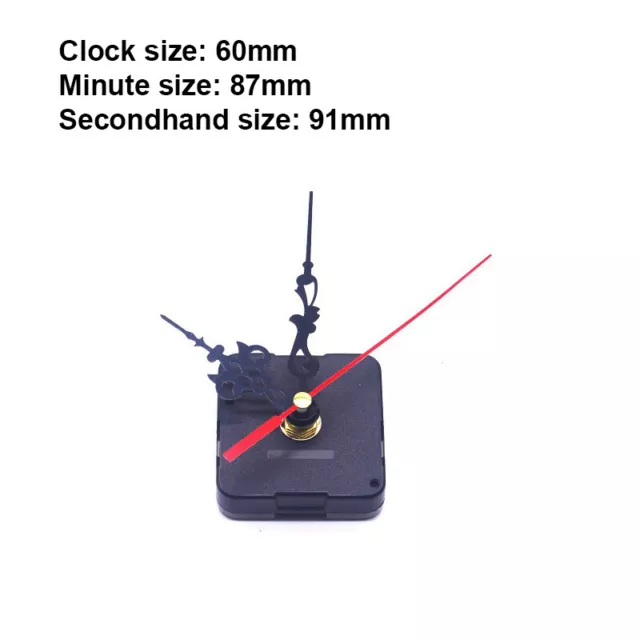 Quartz Battery Wall Clock DIY Parts Movement Mechanism Replacement Tool 2