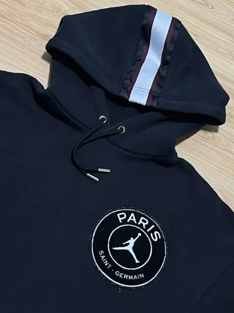 Jordan Brand Paris Saint-Germain Standard Fit Hoodie Sweatshirt Pullover Sz M