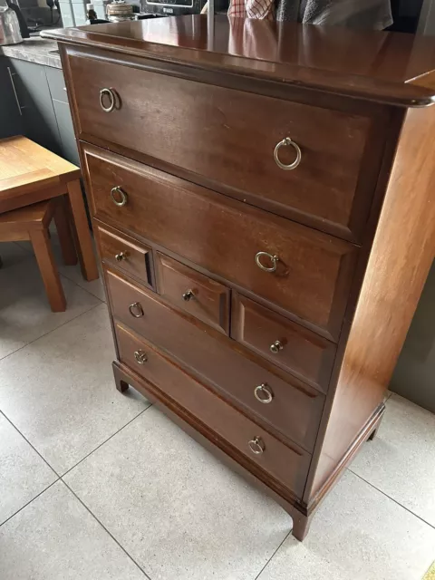 Stag Minstrel Mahogany Chest of Drawers