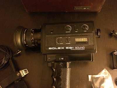 camera Super8 BOLEX in box papiers vintage 581 sound macro zoom 