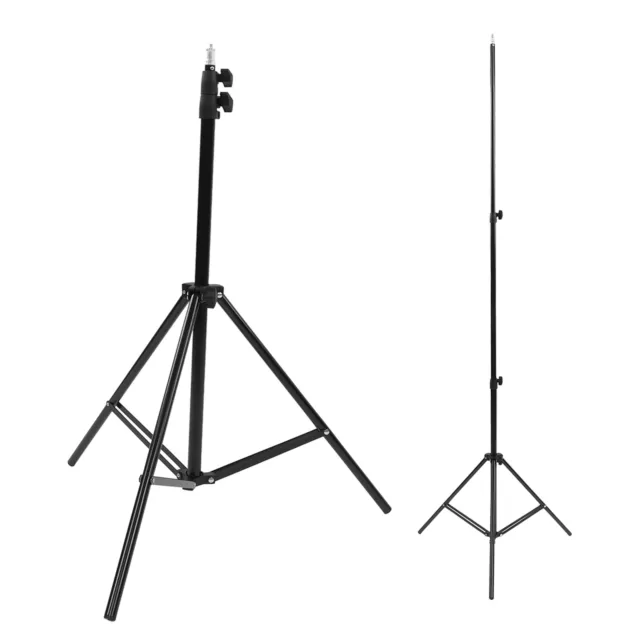 Light Tripod Stand 1.9m Adjustable Metal Light Stand For Live Streaming Phot IDS