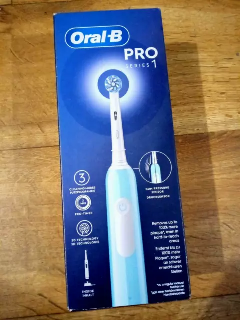 Oral-B Pro Series 1 Brosse à Dents Électrique, 3 Modes Nettoyage 3D, 1 Brossette