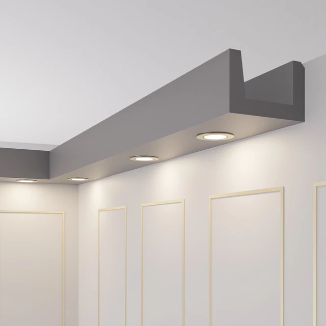 1,2M LED MOULURE en Stuc pour Eclairage Indirect - Espalier Modèle OL-1
