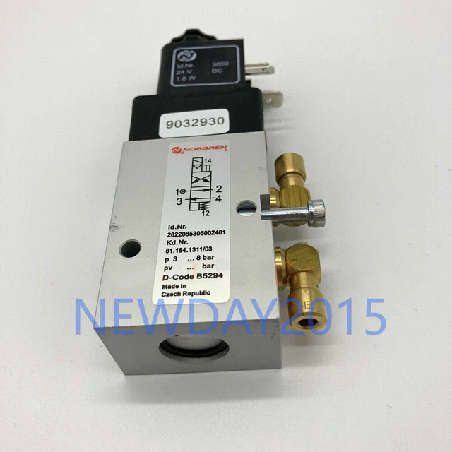 1PC Solenoid Valve 4/2-way Cylinder 61.184.1311 For SM102 Offset Prin