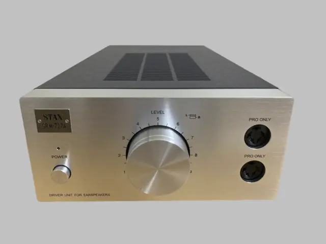 STAX Headphone amplifier SRM-727A Boxed From Japan