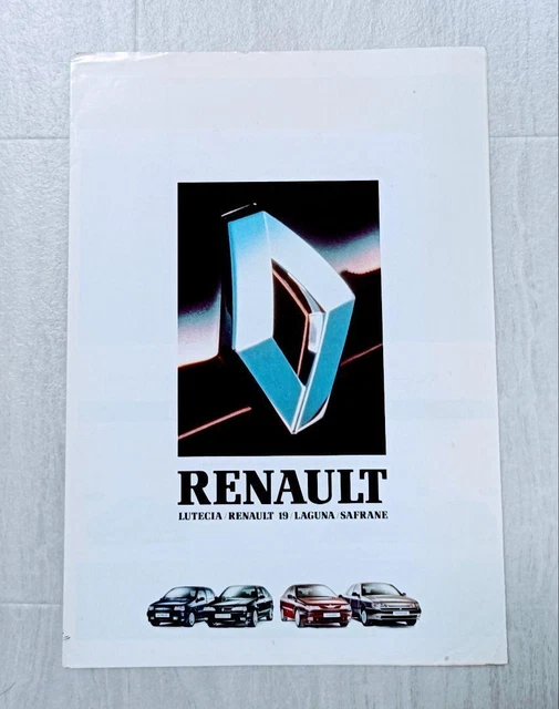 No.015 Renault Catalog Japan x