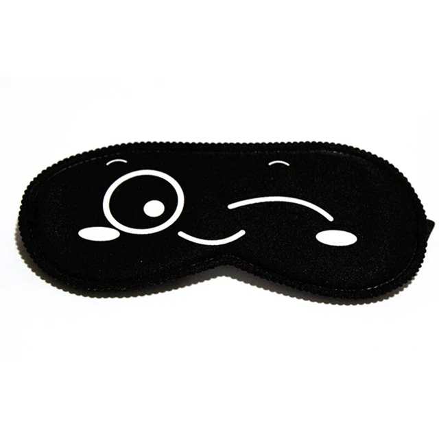 Cute Sleeping Eye Facepack Blindfold Sleep Travel Shade Blinde Relax T7K0