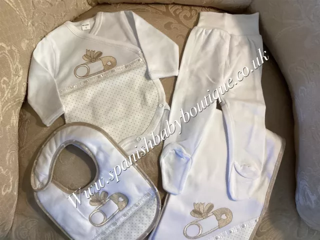 Baby outfit Hospital set unisex Newborn 0-3 months romany