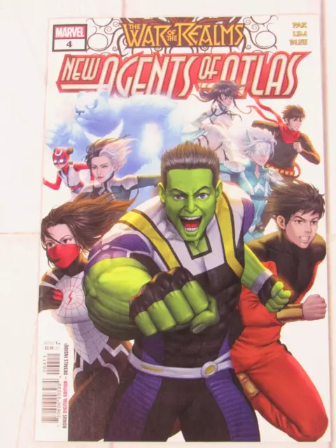 War of the Realms: New Agents of Atlas #4 Aug. 2019  Marvel Comics