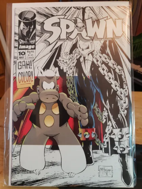 Spawn 10 (1992 Image Comics) Cerebus Todd McFarlane