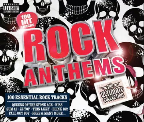 Various Artists Rock Anthems (CD) Box Set