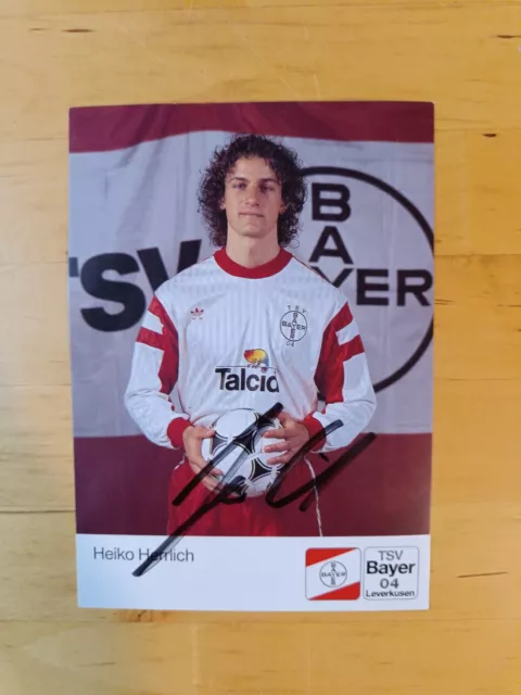Heiko Herrlich - TSV Bayer Leverkusen - original Autogramm - ca. 15x10cm