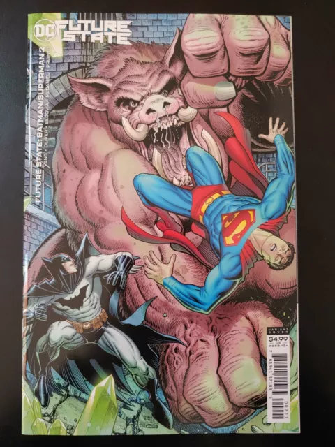 ⭐️ Future State: BATMAN / SUPERMAN #2b (2021 DC Comics) VF/NM Book