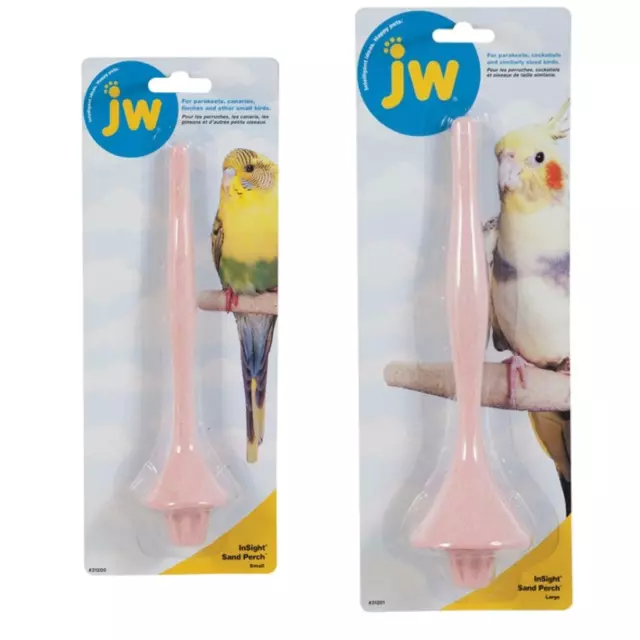 JW Insight Sand Perch Caged Bird Accessory Assorted Colours Well-Being Activity