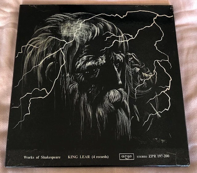 Works of Shakespeare KING LEAR 4枚組レコード The Works Of