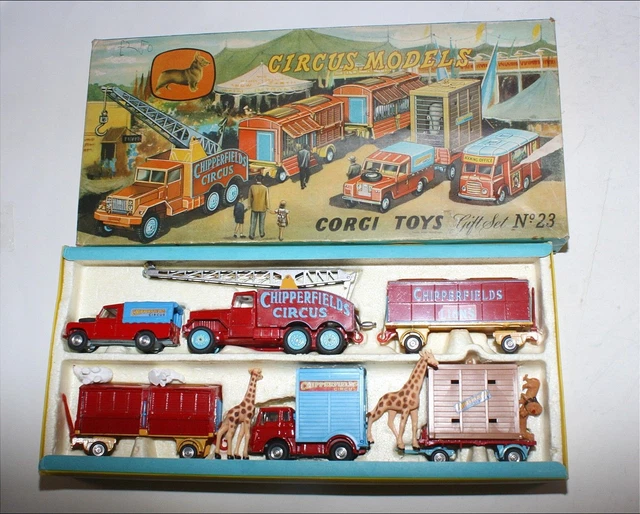 Chipperfields Circus Models CORGI GS23 CHIPPERFIELD Circus Models, Excellent in Original Box £495. ...