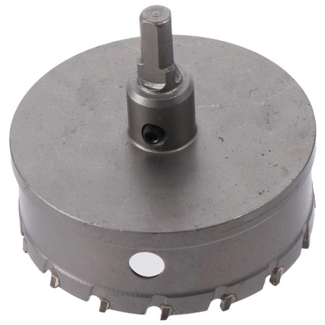 CARBON STEEL HOLE Saw Drill Bit with Limit Step Black 90mm Hole Cutter ...