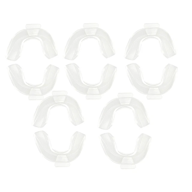 10Pack Cold Light Whitening Tray Orthodontic Braces Bracket Straightener Holder