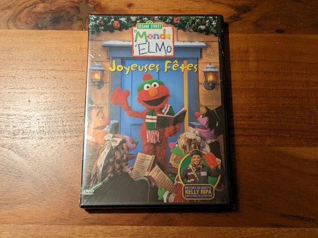 Kelly Ripa Elmo SESAME STREET LE Monde D'Elmo Joyeuses Fêtes ! - Kelly Ripa (DVD, 2005 ...
