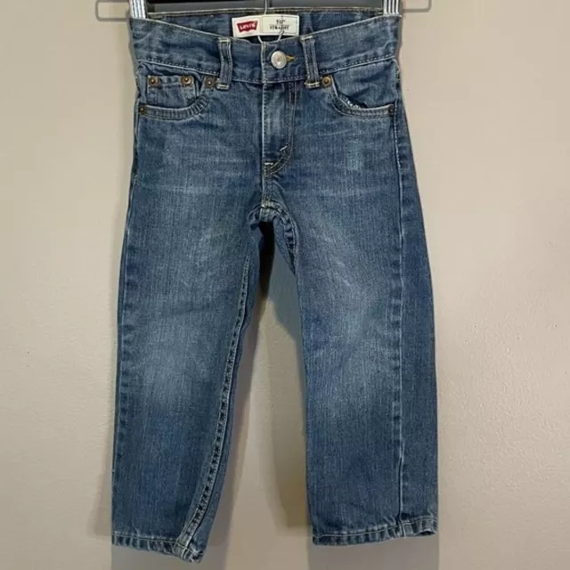 Levi's Boy' 514 Straight Leg Jeans sz 3T NWOT