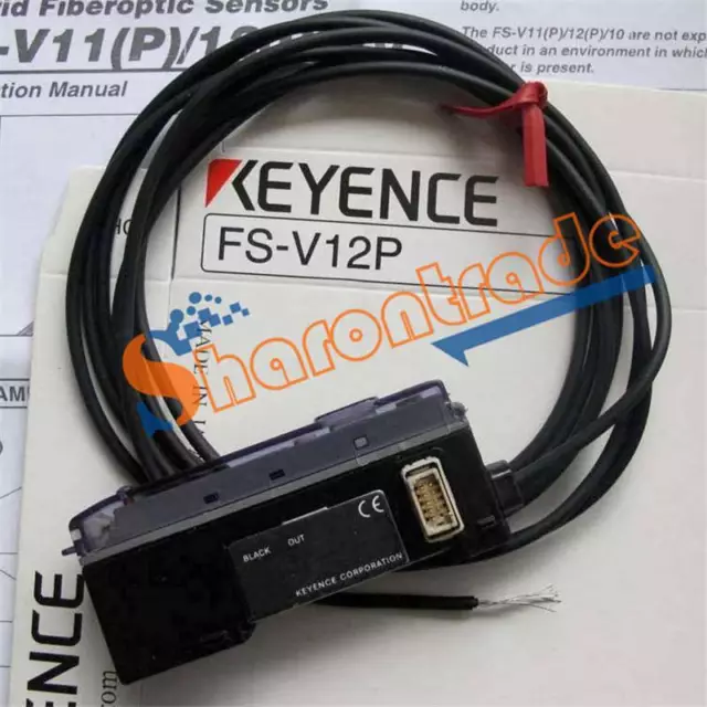 New Keyence FS-V12P Fiber Optic Sensor Amplifier FSV12P