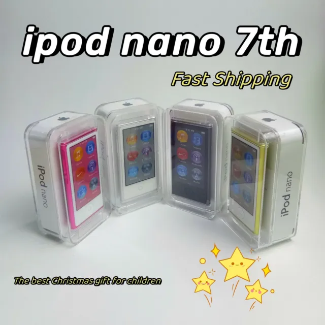 New ipod nano 7th 8th generation 16GB（sealed retail box )All colors-Warranty