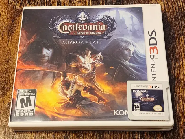Nintendo 3DS; Castlevania : Lords of Shadow Mirror of Fate, VG, Rated M,  Free SH