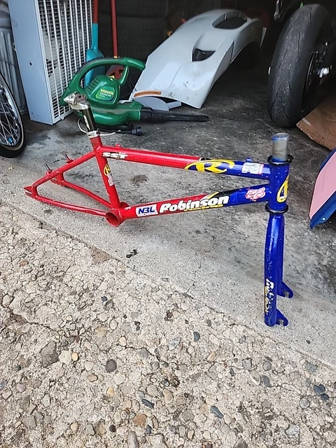 ROBINSON SST BMX Frame Set Old School BMX 4130 CROMO 1990s