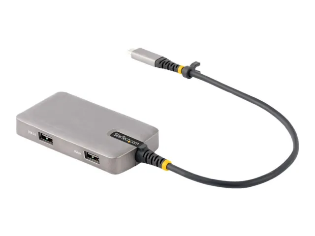 StarTech.com USB-C Multiport Adapter, 4K 60Hz HDMI, HDR, 3-Port USB Hub, 100 ~D~